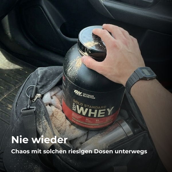 Protein Flaschen-Schlüsselanhänger